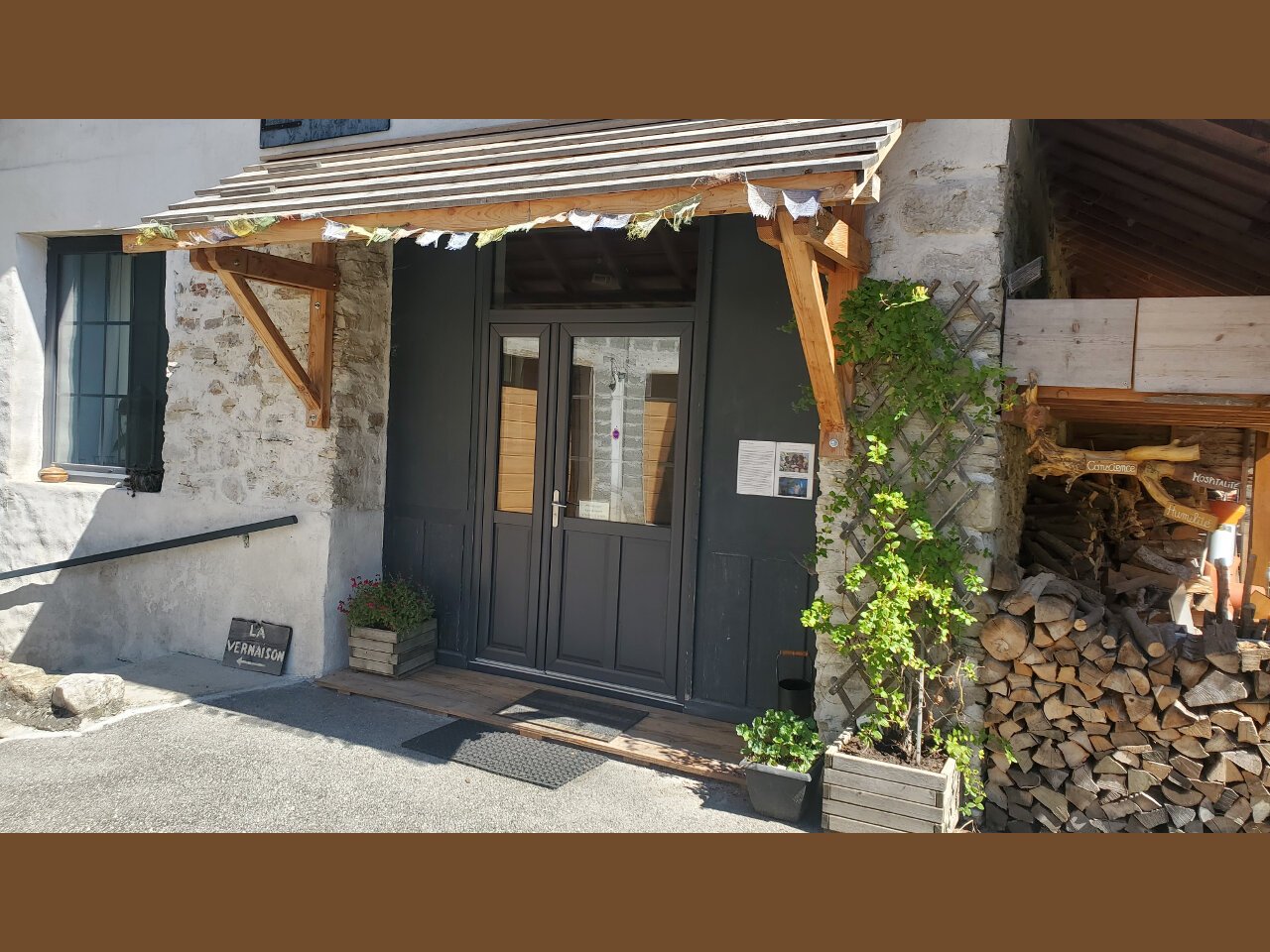 Entrée de l'atelier